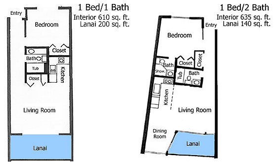 Hale Pau Hana floor plans